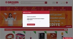 Desktop Screenshot of eticaret.groseri.com.tr